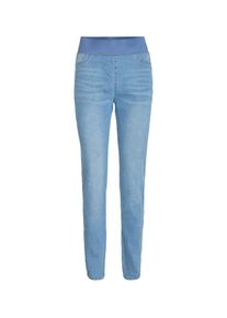 Freequent Damen Jeansjeggings "FQSHANTAL", blau, casual, Gr. XXL, unifarben, Denim/Jeans, Obermaterial: 66% Baumwolle, 21% Polyester, 11% Cupro, 2%