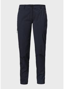 Schöffel SCHÖFFEL Damen Outdoorhose "Hiking CIRC Pants Style Smue WMS", blau, sportlich, Gr. 42, Oberstoff: 100% Polyester, Hosen