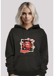 F4NT4STIC Damen Kapuzenpullover "Lips like sugar retro fashion Valentinstag", schwarz, casual, Gr. S, Obermaterial: 65% Baumwolle, 35% Polyester,
