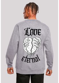 F4NT4STIC Herren Sweatshirt "Valentines Streetwear", grau, casual, Gr. XL, Obermaterial: 50% Baumwolle, 50% Polyester, Sweatshirts, Premium Y2K