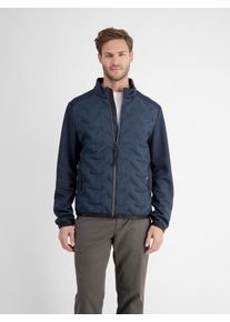 Lerros Herren Steppjacke "Lerros Sportliche Hybrid-Jacke", blau, Gr. XL, 100% Polyester, Jacken, Wasser- und windabweisend