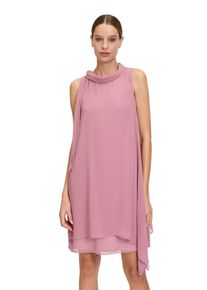 Vera Mont Damen Cocktailkleid "Vera Mont Cocktailkleid ohne Arm", rosa, feminin, Gr. 38, Chiffon, Obermaterial: 100% Polyester. Futter: 100%