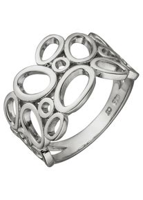 Jobo Damen Fingerring, 50, Silber 925 (Sterlingsilber), silber, Silber 925 (Sterlingsilber), Fingerringe, breit 925 Silber