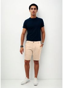 INDICODE Herren Shorts "Indoros", beige, Gr. S, 100% Baumwolle, Hosen, aus atmungsaktiver Baumwolle