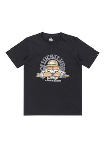 Quiksilver Kinder Shirttop "Ev Skull Feast", blau, Gr. 16, [Hauptstoff] 100% Baumwolle, Tops
