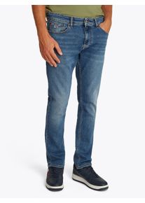 Tommy Jeans Herren Gerade Jeans "SCANTON SLIM BI0234", blau, casual, Gr. 30, unifarben, Denim/Jeans, Obermaterial: 98% Baumwolle, 2% Elasthan, Jeans,