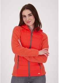 LPO Damen Steppjacke "ELMCOURT X WOMEN", rot, sportlich, Gr. 52, 100% Polyester, Jacken, auch in Großen Größen erhältlich