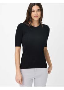 Brax Damen Strickpullover "Style Strickpullover", schwarz, Gr. 46, 72% Viskose, 28% Polyamid, Pullover