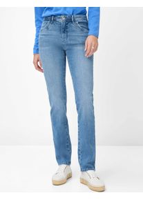 Brax Damen 5-Pocket-Jeans "Style CAROLA", blau, Gr. 76, 93% Baumwolle, 5% Elastomultiester, 2% Elasthan, Jeans