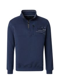Casamoda Herren Sweatshirt "Casamoda Sweatshirt uni", blau, Gr. S, 70% Baumwolle, 30% Polyester, Sweatshirts