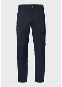 Schöffel SCHÖFFEL Herren Outdoorhose "Pants Kitzstein M", blau, sportlich, Gr. 48, Oberstoff: 95% Nylon 5% Elasthan, Hosen