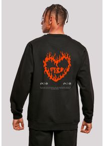 F4NT4STIC Herren Sweatshirt "Valentines Streetwear", schwarz, casual, Gr. S, Obermaterial: 50% Baumwolle, 50% Polyester, Sweatshirts, Premium Y2K