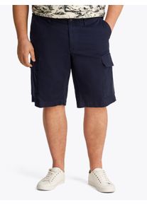Tommy Hilfiger Big & Tall Herren Cargoshorts "BT-JOHN CARGO SHORT 1985-B", blau, casual, Gr. 40, TOMMY HILFIGER BIG & TALL, Web, Obermaterial: 97% Baumwolle, 3% Elasthan,