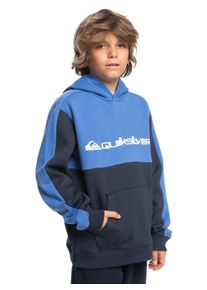 Quiksilver Kinder Hoodie "Knowledge Area", blau, Gr. 14, [Hauptstoff] 55% Baumwolle, 45% Polyester, Sweatshirts