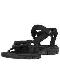 CRUZ Damen Sandale "Bernao", Gr. 40, schwarz, Synthetik, casual, Schuhe, mit rutschfestem Allwetterprofil