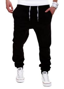 behype Herren Chinohose "LUKE", schwarz, Gr. 33, 98% Baumwolle, 2% Elasthan, Hosen, mit elastischem Bund
