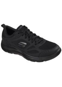 Skechers Herren Sneaker "Summits-South Rim", Gr. 41, schwarz, Textil, Leder, sportlich, Schuhe, Freizeitschuh, Halbschuh, Schnürschuh im modernen