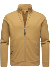 Ragwear Herren Kapuzensweatjacke "Miet", braun, Basic, Gr. M, Sweatware, Obermaterial: 55% Baumwolle, 45% Polyester, Sweatjacken, coole Herren Basic