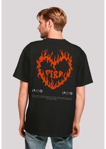 F4NT4STIC Herren T-Shirt "Valentines Streetwear", schwarz, casual, Gr. XS, Obermaterial: 100% Baumwolle, Shirts, Premium Y2K Streetwear