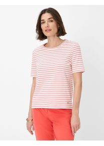 Brax Damen Kurzarmshirt "Style CIRA", rot, Gr. 38, 100% Baumwolle, Shirts
