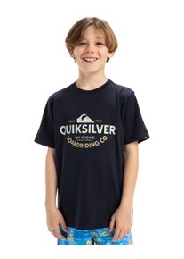 Quiksilver Kinder Shirttop "Ev Typed Out", blau, Gr. 14, [Hauptstoff] 100% Baumwolle, Tops