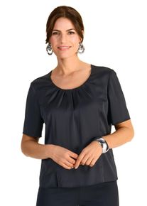 Damen Shirtbluse "HERMANN LANGE Collection Blusenshirt Sophie", schwarz, Gr. 42, HERMANN LANGE Collection, 100% Polyester, Blusen