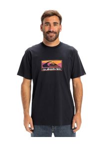 Quiksilver Herren T-Shirt "Ev Gradient Box", blau, Gr. XXL, 100% Baumwolle, Shirts