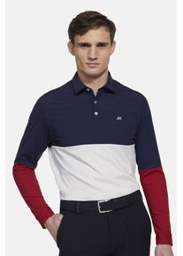 MEYER Herren T-Shirt "Justin", blau, casual, Gr. XXL, unifarben, 90% Polyamid;10% Elasthan, Shirts, ist atmungsaktiv und pflegeleicht