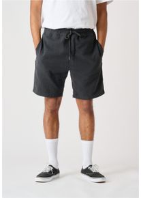 Cleptomanicx Herren Shorts "Steezy Linen", grau, casual, Gr. XL, 55% Leinen, 45% Leinen, Hosen, in lockerem Schnitt
