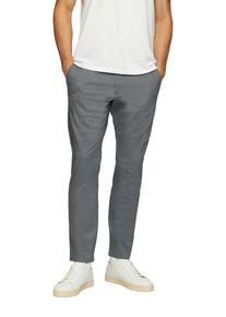 s.Oliver Herren Stoffhose, grau, casual, Gr. 32, unifarben, Obermaterial: 98% Baumwolle, 2% Elasthan, Hosen, mit Reißverschluss