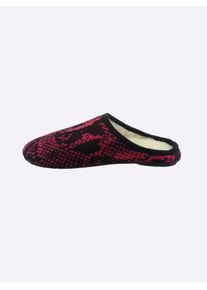 CLASSIC Damen Pantoffel, Gr. 37, pink, Textil, Schuhe