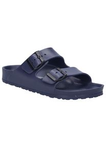 Josef Seibel Damen Badepantolette "Martinique 01", Gr. 36, blau, Lederimitat, sportlich, Schuhe, Badeschuh, Sandale, Flats mit Fußbett