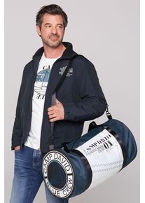 CAMP DAVID Sporttasche, weiß, Polyester, bedruckt, Taschen, mit abnehmbarem Schulterriemen