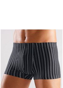 Le Jogger Herren Boxer "Boxershorts für Herren", Gr. 3, bunt, Jersey, Obermaterial: 90% Baumwolle, 5% Elasthan, 5% Polyester, gestreift, Unterhosen,