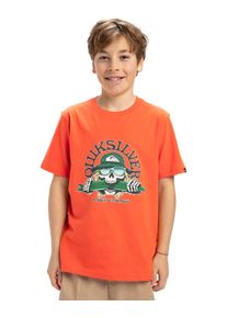 Quiksilver Kinder Shirttop "Ev Skull Feast", orange, Gr. 16, [Hauptstoff] 100% Baumwolle, Tops