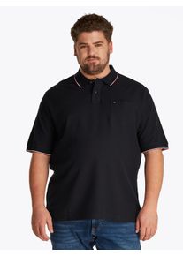 Tommy Hilfiger Big & Tall Herren Poloshirt "BT-POCKET CLASSIC FIT POLO-B", blau, casual, Gr. XXXL, TOMMY HILFIGER BIG & TALL, Piquu00e9, Obermaterial: 100% Baumwolle, Shirts,