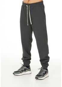 CRUZ Herren Sweathose "Regent", grau, casual, Gr. L, unifarben, 60% Baumwolle, 40% Polyester, Hosen, in meliertem Design