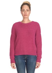 Damen Strickpullover "Daisy", pink, casual, Gr. XS, Le Temps Des Cerises, unifarben, 100% Polyester, Pullover, mit modischen Knöpfen