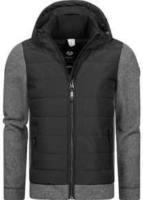 Ragwear Herren Steppjacke "Doryan Mel", schwarz, casual, Gr. XXXL, Obermaterial 1: 100% Polyester, Obermaterial 2: 100% Polyester, Innenmaterial: