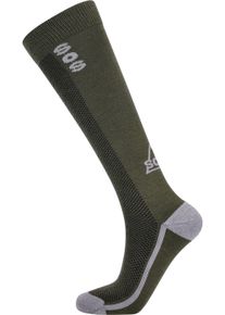 SOS Herren Socken "Arlberg", Gr. 43, grün, 40% Wolle, 40% Polyacryl, 11% Nylon, 7% Polyester, 2% Elasthan, mehrfarbig, Socken, mit atmungsaktiven und