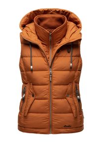 Marikoo Damen Steppweste "Taisaa", braun, Gr. M, Obermaterial: 100% Polyester Innenmaterial: 100% Polyester, Westen, inklusive Leckerlie-Beutel