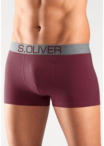 s.Oliver Herren Boxer "Boxershorts für Herren", Gr. S, bunt, Jersey, Obermaterial: 92% Baumwolle, 8% Elasthan (LYCRA), unifarben, Unterhosen, mit