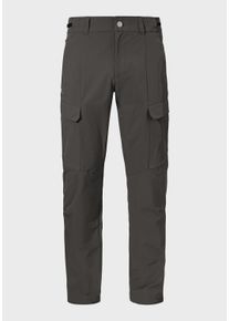 Schöffel SCHÖFFEL Herren Outdoorhose "Pants Kitzstein M", grau, sportlich, Gr. 56, Oberstoff: 95% Nylon 5% Elasthan, Hosen