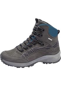 Waldläufer WALDLÄUFER Damen Trekkingschuh "H-EMMA", Gr. 6, grau, Nubukleder, Veloursleder, Textil, kontrastfarbene Details, sportlich, Schuhe, Outdoor,