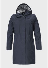 Schöffel SCHÖFFEL Damen Parka "Urban Coat Style Bohorok WMS", blau, modisch, Gr. 46, Oberstoff: 100% Polyester Futter: 100% Polyester, Jacken