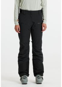 SOS Damen Skihose "Straja", schwarz, casual, Gr. XL, unifarben, 92% Nylon, 8% Elasthan, Hosen, mit 20.000 mm Wassersäule