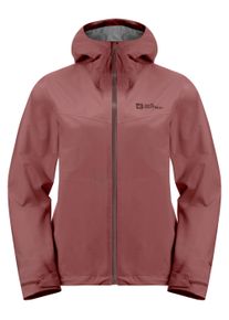 Jack Wolfskin Damen Funktionsjacke "HIGHEST PEAK 3L JKT W", rot, Gr. XXL, OBERSTOFF 100% POLYESTER FUTTER 100% POLYESTER, Jacken