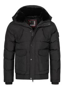 Herren Winterjacke "ASLeonio", schwarz, Gr. L, Alessandro Salvarini, Obermaterial: 100% Polyester; Futter: 100% Polyester, Jacken, mit warmem