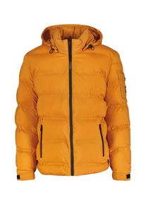 Lerros Herren Steppjacke "Lerros Warm gefütterter Steppblouson mit versteckter Kapuze", orange, Gr. XXL, 100% Polyester, Jacken, Wasser- und