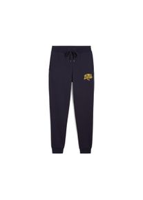 Puma Herren Trainingshose "CLASS SWEATPANTS TR CL", blau, sportlich, Gr. XXL, bedruckt, Sweatware, Obermaterial: 68% Baumwolle, 32% Polyester, Hosen